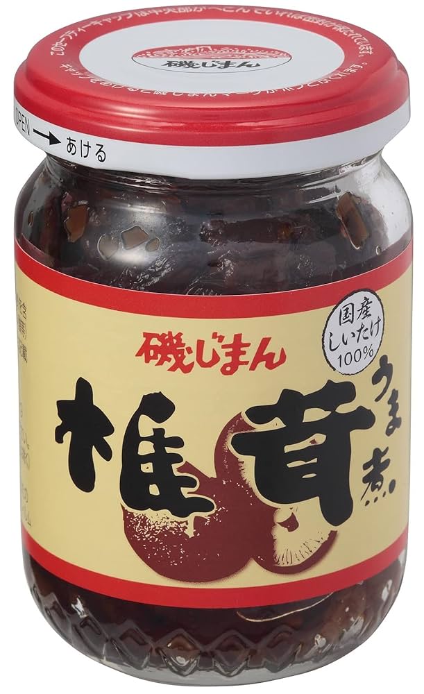 12m05_ しいたけ Amazon | しいたけうま煮 105g×12個 | 磯じまん | 野菜の佃煮 通販